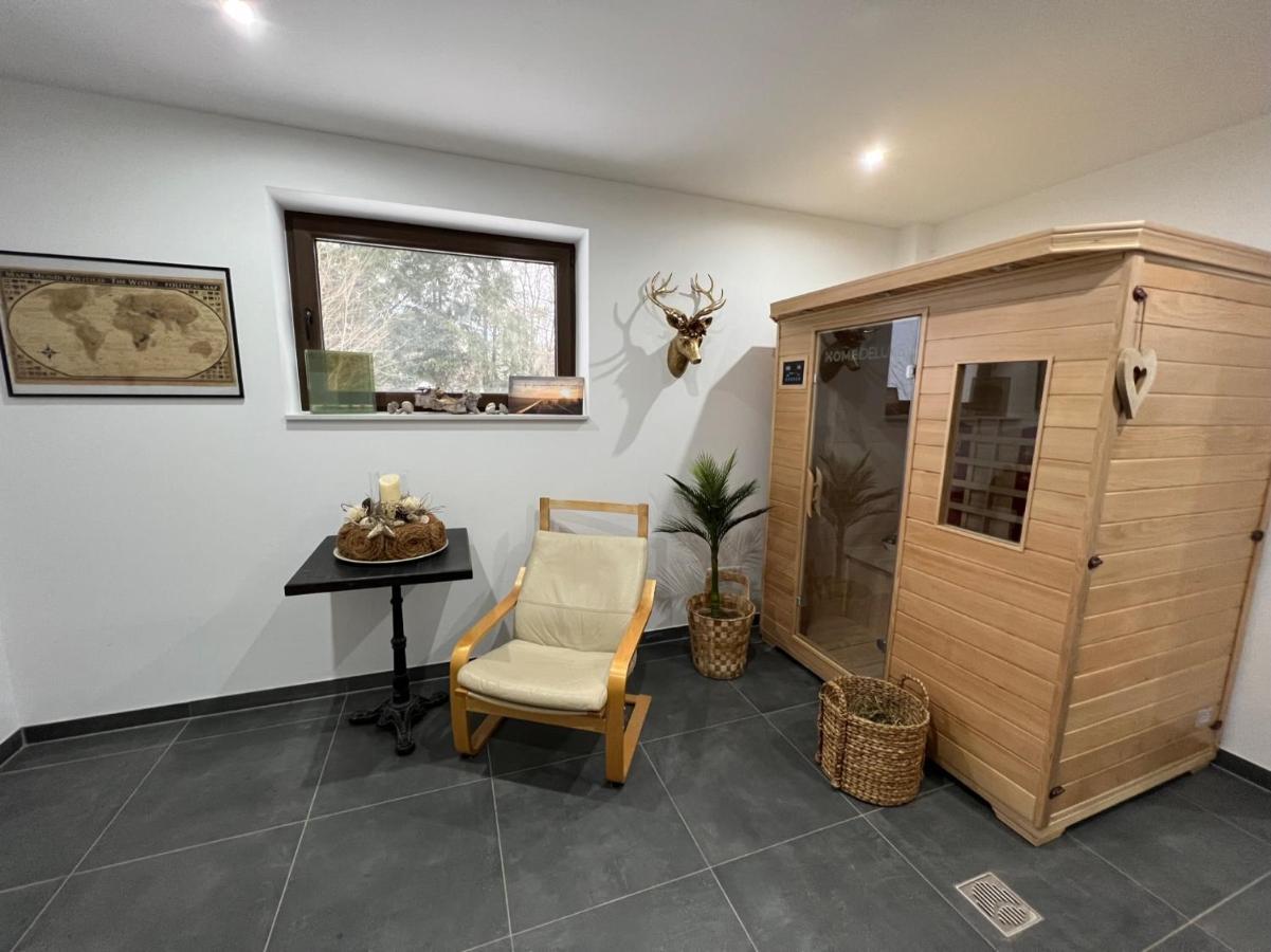 Wellness Am Morgengau Mit Whirlpool Und Sauna Rotterode المظهر الخارجي الصورة